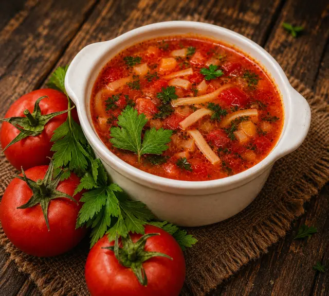 Ciorbă de roșii — Famous Gourmet