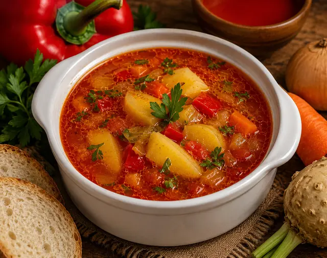 Ciorbă de cartofi — Famous Gourmet