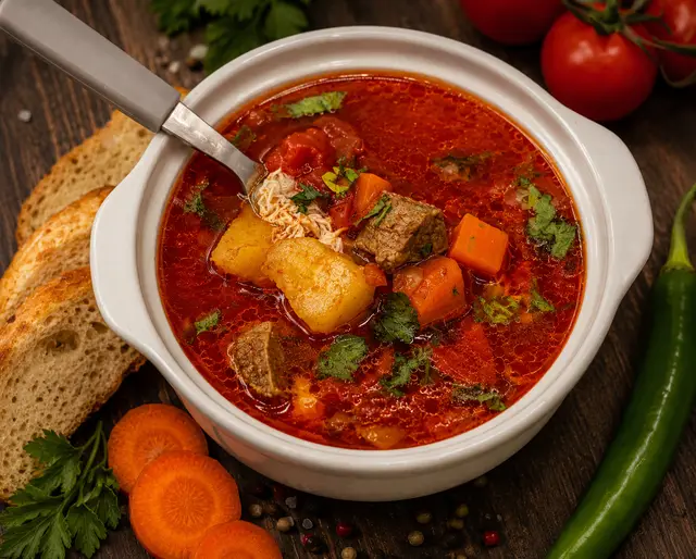 Ciorbă de văcuță — Famous Gourmet