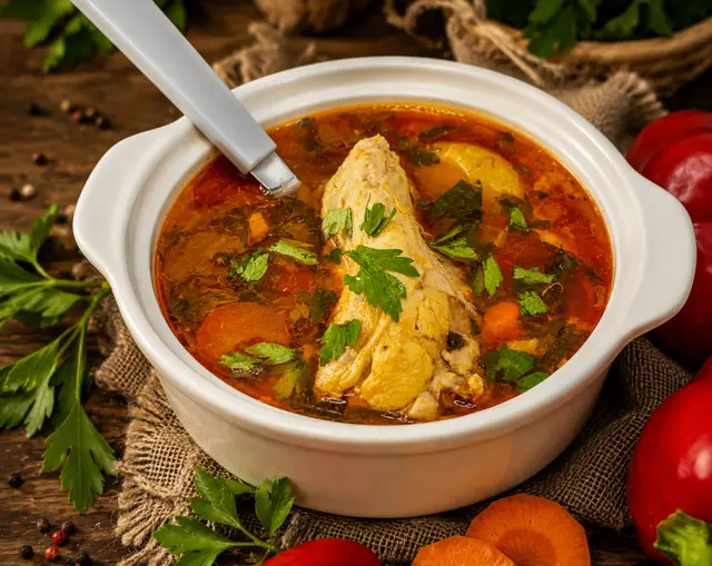 Ciorbă de pui — Famous Gourmet