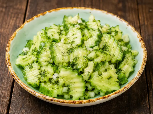 Salata de castraveți verzi — Famous Gourmet