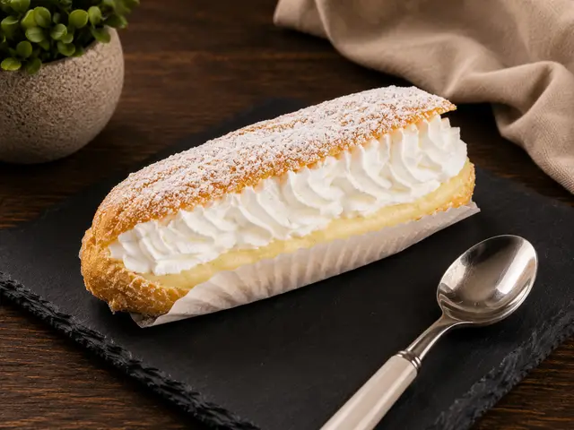 Eclair pudrat — Famous Gourmet