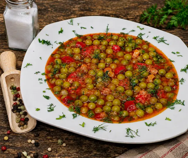 Mazăre cu legume — Famous Gourmet