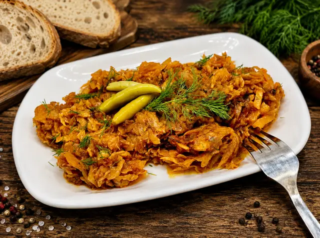 Varză călită și coaptă — Famous Gourmet