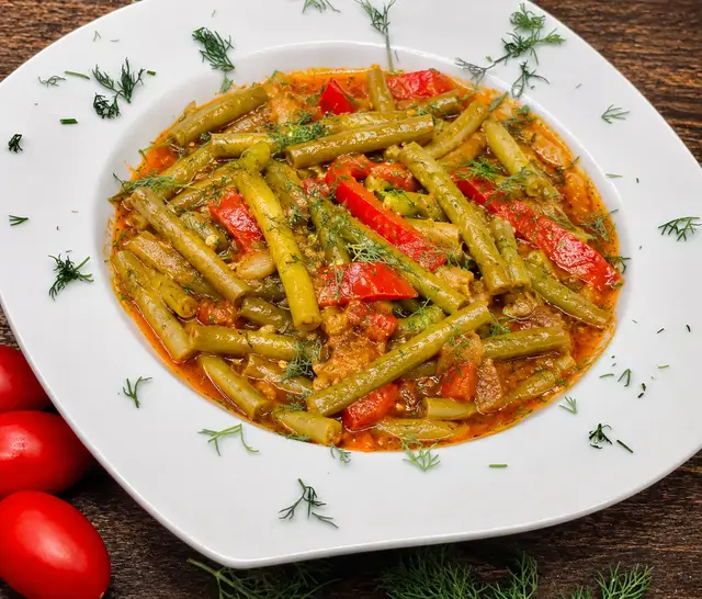 Mâncare de fasole verde — Famous Gourmet