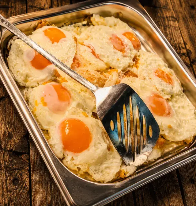 Ou ochi prăjit — Famous Gourmet