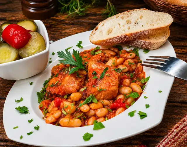 Iahnie de fasole cu afumatură — Famous Gourmet