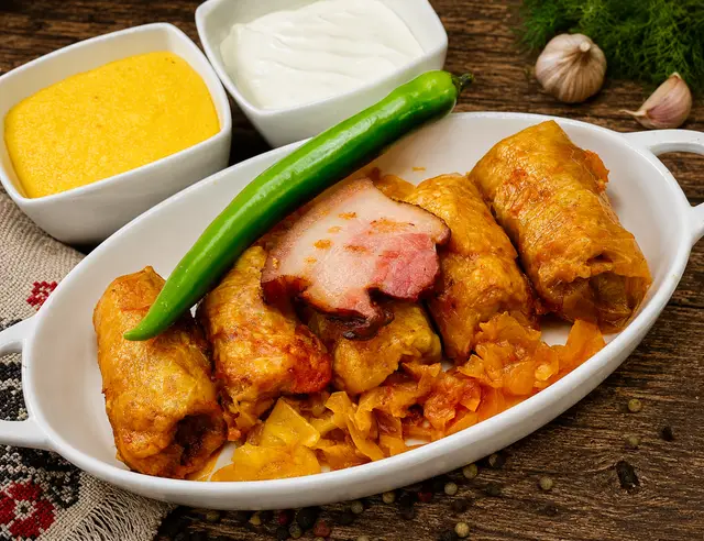 Sărmăluțe de porc — Famous Gourmet