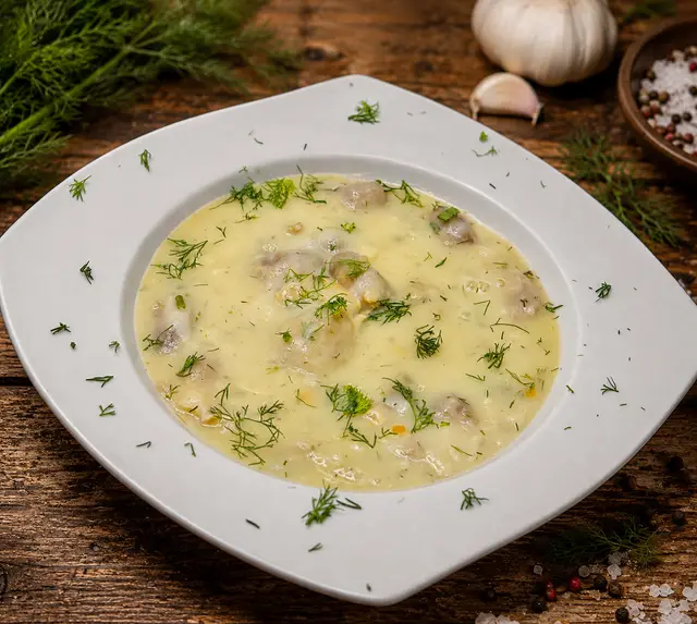 Ciulama de pipote și inimi — Famous Gourmet